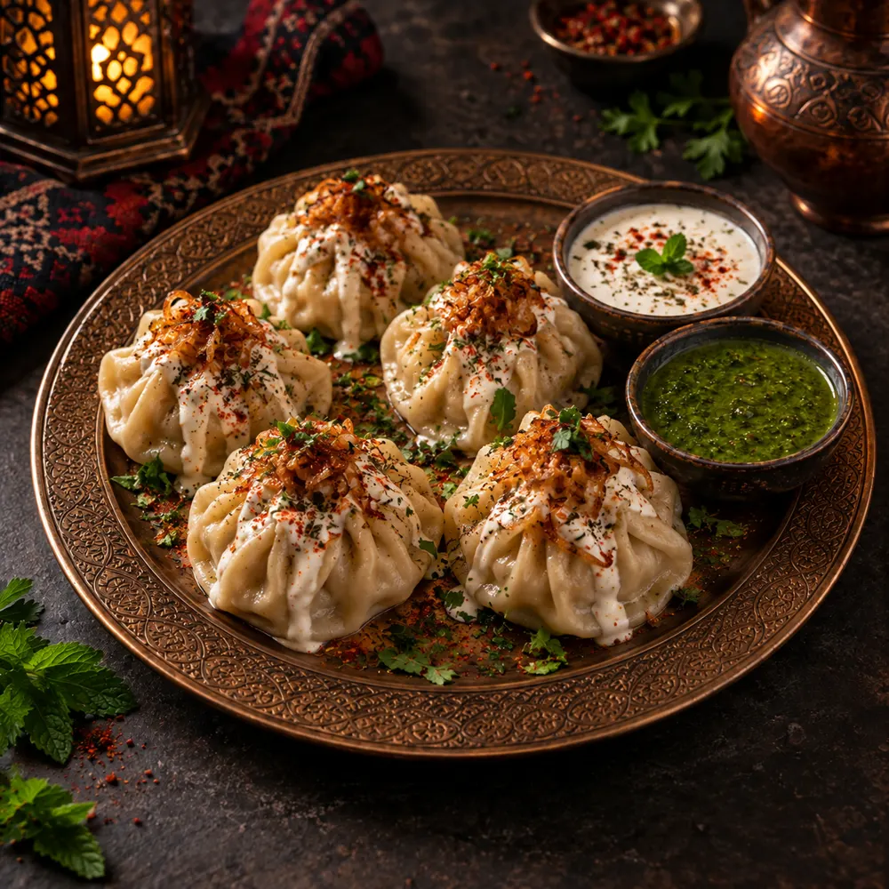 Chicken Mantu