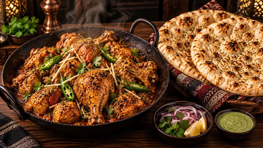 Full Chicken Charsi Karahi