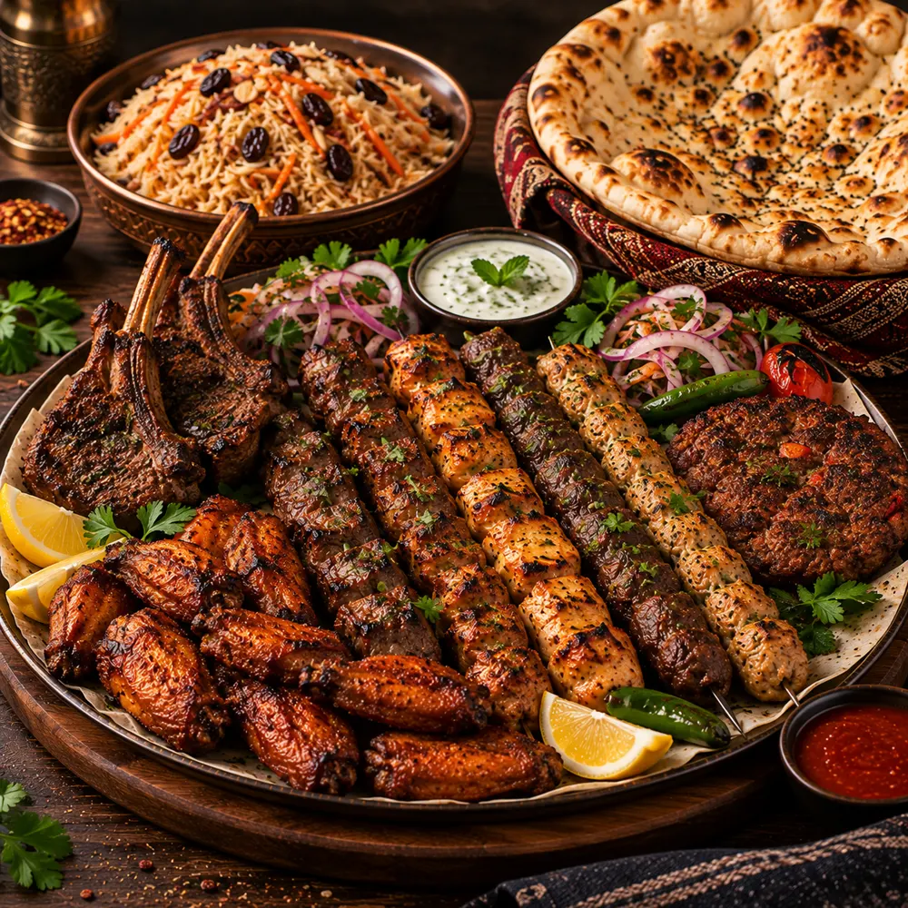 Mix platter for 3 to 4